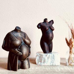 Bright + kimono in Bronze & bright in copper without hands